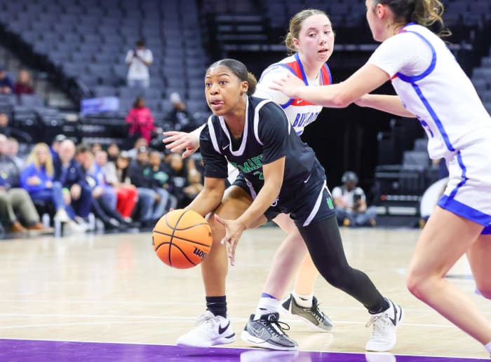 St. Mary's 57, Folsom 51 girls basketball SJS D1 title game 2-21-2024 by Ralph Thompson022120247